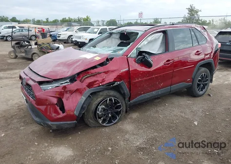 2021 Toyota Rav4 Hybrid Xle from USA, damaged, VIN 4T3RWRFV6MU013642